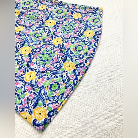 IBKUL Top Nora Print Long Sleeve Mock Neck 1/4 Zip UPF 50+, Size Small - Picture 9 of 16